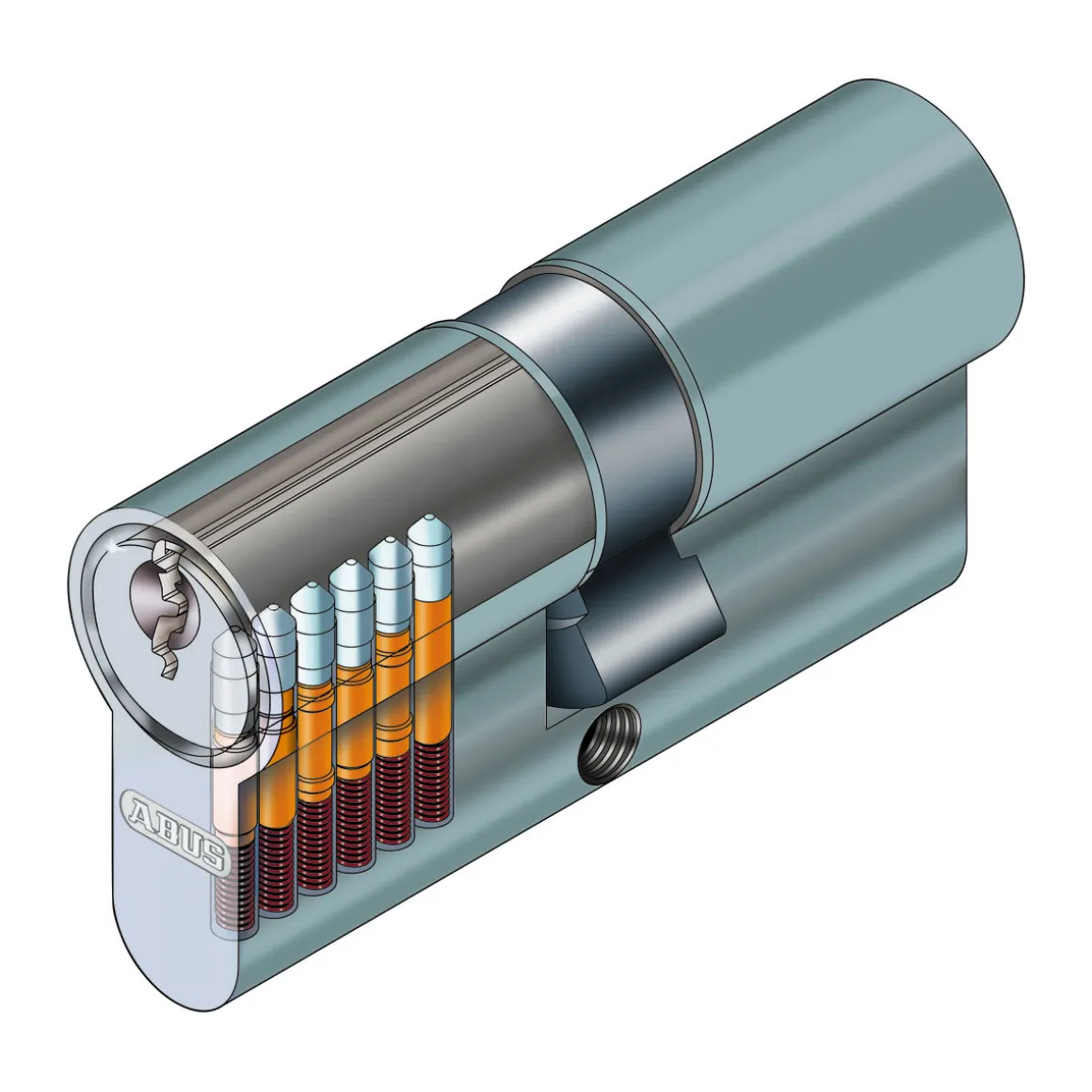 Abus Türzylinder E20NP 35/35 mm