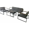 acamp Lounge-Set Space 5-teilig
