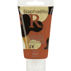 Acrylfarbe braun 75 ml