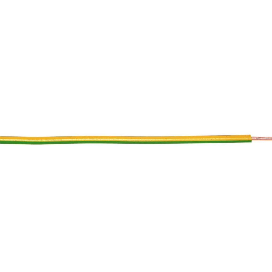 Aderleitung H07V-U 6 mm² gelb/grün 5 m