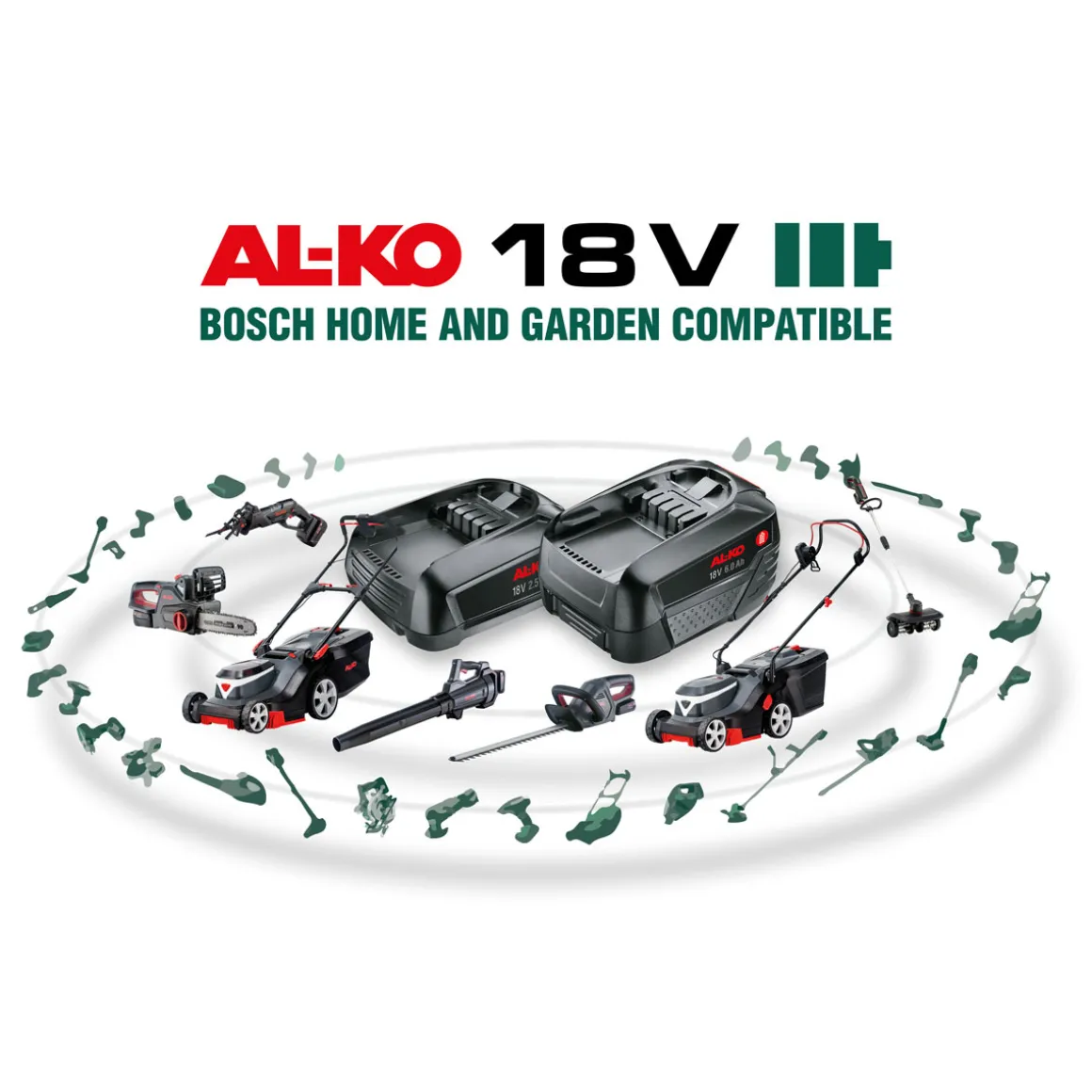 AL-KO Akku-Kettensäge 18 V CSM 1815 inkl Akku