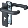 Alpertec Feuerschutzgarnitur Nylon Drücker schwarz