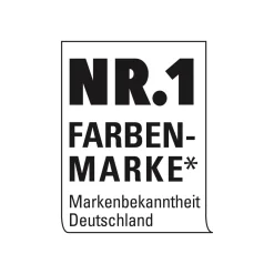 Alpina Innenfarbe pure farben 2,5 L Rhabarberrot matt