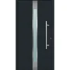 Aluminium Sicherheits-Haustür Rimini Superior 60 mm anthrazit 110 x 210 cm Anschlag rechts inkl Griffset