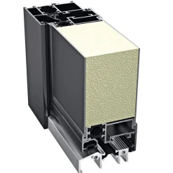 Aluminium Sicherheits-Haustür Bari Superior 60 mm anthrazit 110 x 210 cm Anschlag links inkl Griffset