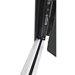 Aluminium Sicherheits-Haustür Bari Superior 60 mm anthrazit 110 x 210 cm Anschlag links inkl Griffset