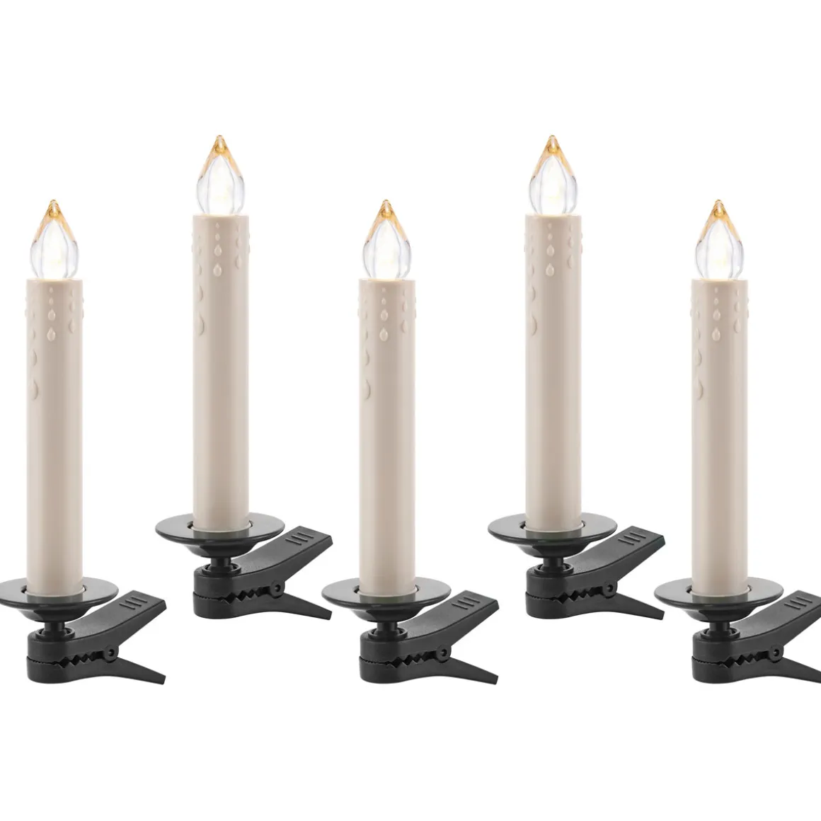 Ambientis Kabellose LED-Kerzen 5-teilig Erweiterungsset