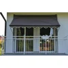 Angerer Freizeitmöbel GmbH Klemmmarkise braun/creme, 300 cm