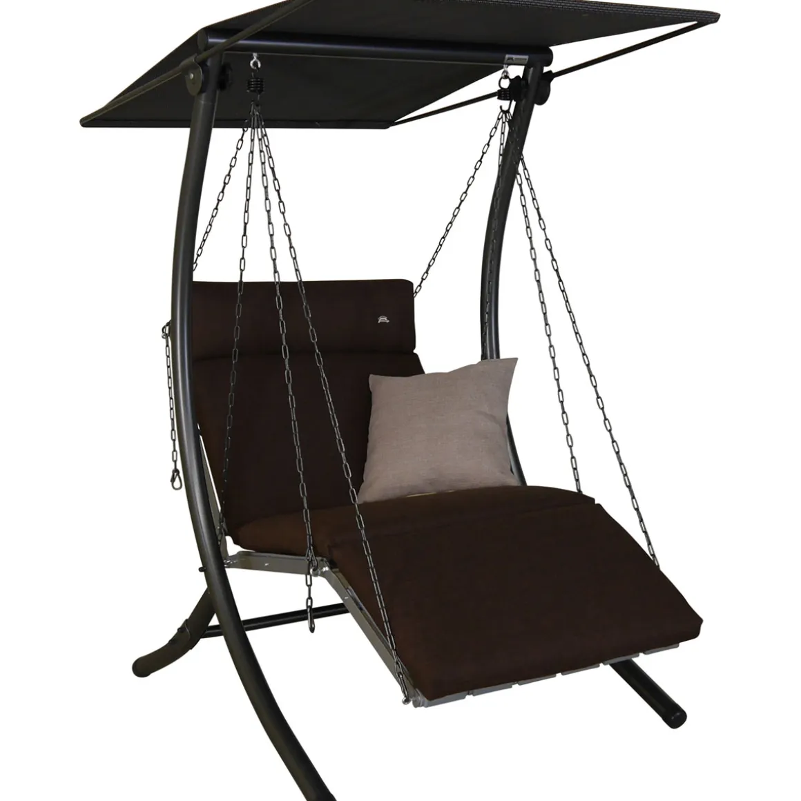 Angerer Freizeitmöbel GmbH Hollywoodschaukel 1-Sitzer Luxus Smart coffee