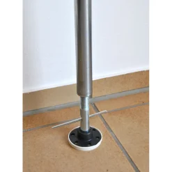 Angerer Freizeitmöbel GmbH Klemmmarkise hellgrau, 300 cm