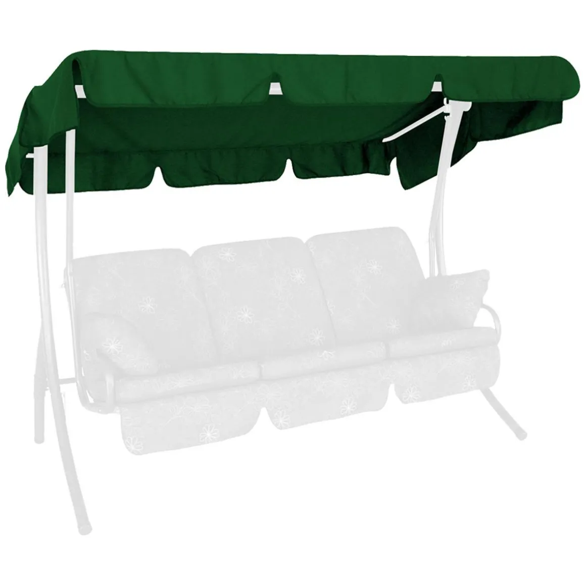 Angerer Freizeitmöbel GmbH Sonnendach 210x145 cm „Swingtex“, tannengrün