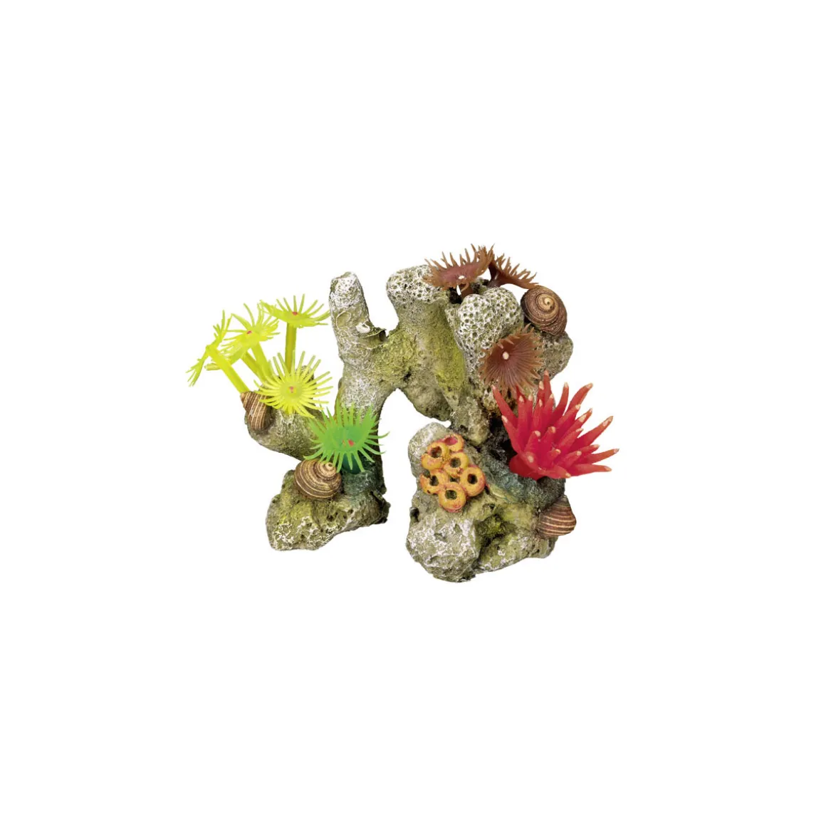 Aqua Ornaments Koralle mit Pflanzen 11 x 7 x 8,5 cm