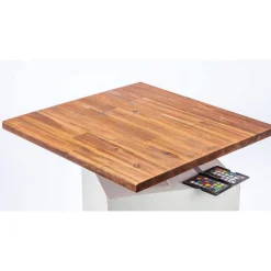 Arbeitsplatte Akazie geo.2-Schicht 2400 x 600 x 26 mm