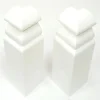 Außenecke Hamburg weiß 2,7 x 2,5 x 8,0 cm