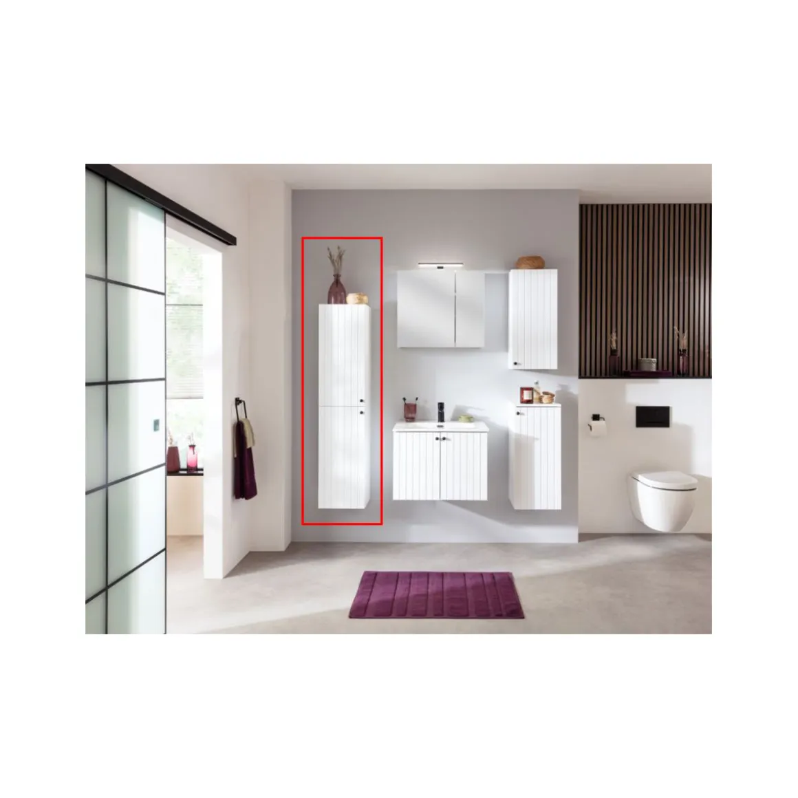 Badmöbel-Set Piet, nur Hochschrank, 1 tlg.