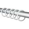 Basic Duschvorhangringe 12er Pack weiß