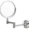 Basic Kosmetikspiegel ausziehbar Durchmesser 20 cm Chrom
