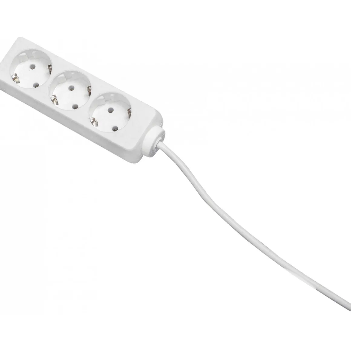 Basic Steckdosenleiste 3-fach weiß