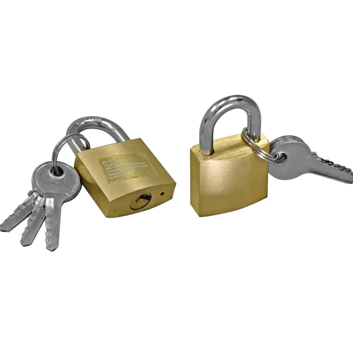 Basic Vorhangschloss 30 mm 2 teilig gleichschließend