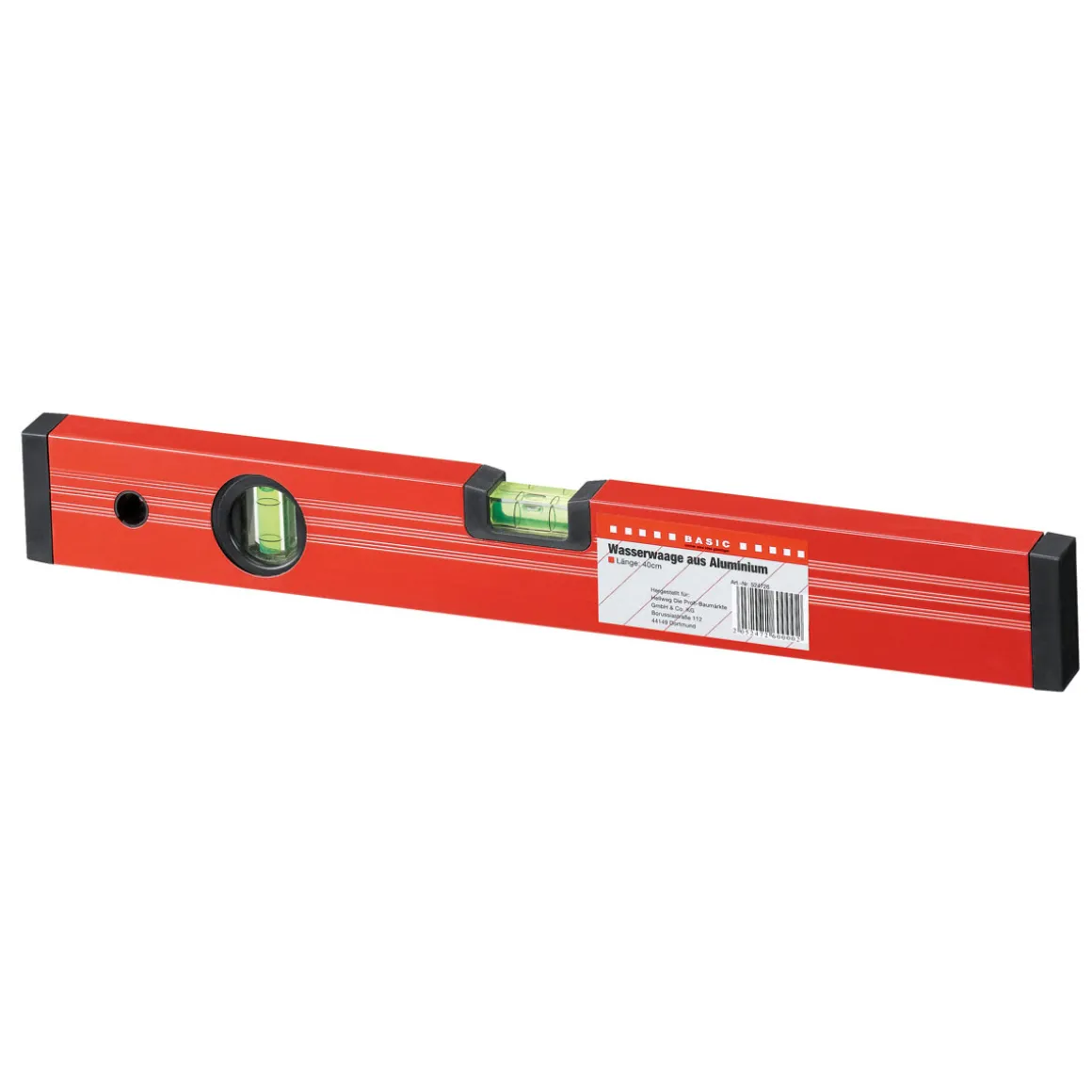 Basic Wasserwaage Aluminium 40 cm