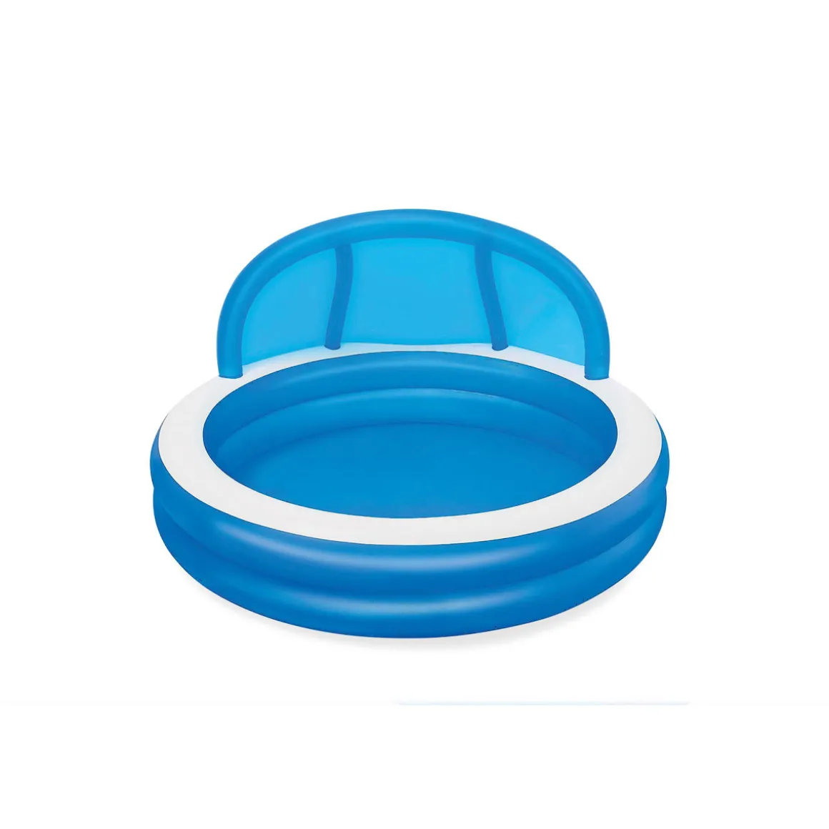 Bestway Family Pool Summer Days mit Sonnendach Durchmesser 2,41 x 1,40 m
