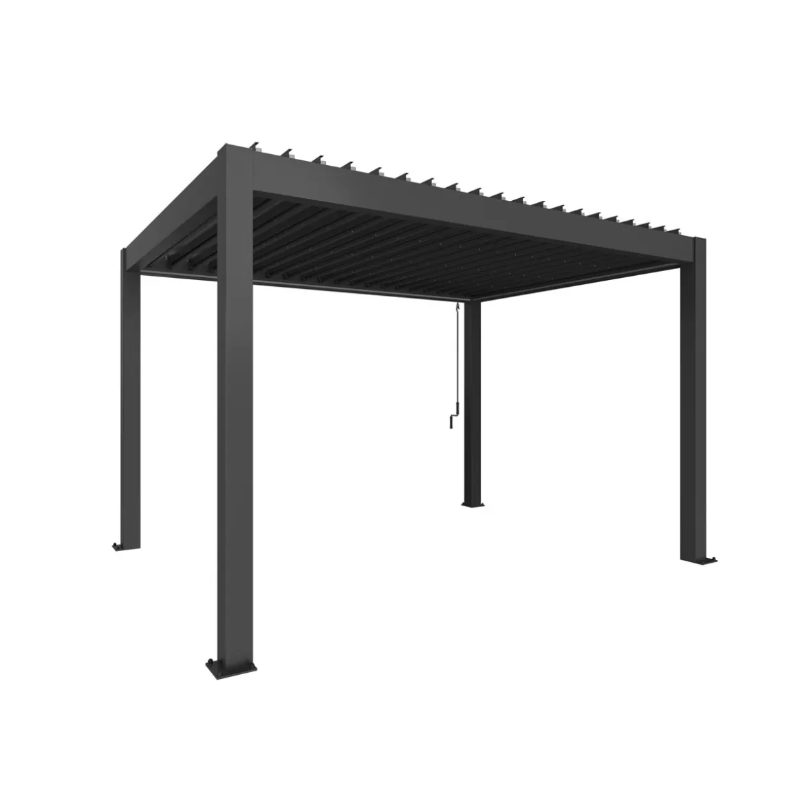 Biohort Pergola Gr. 4 x 3 dunkelgrau-metallic