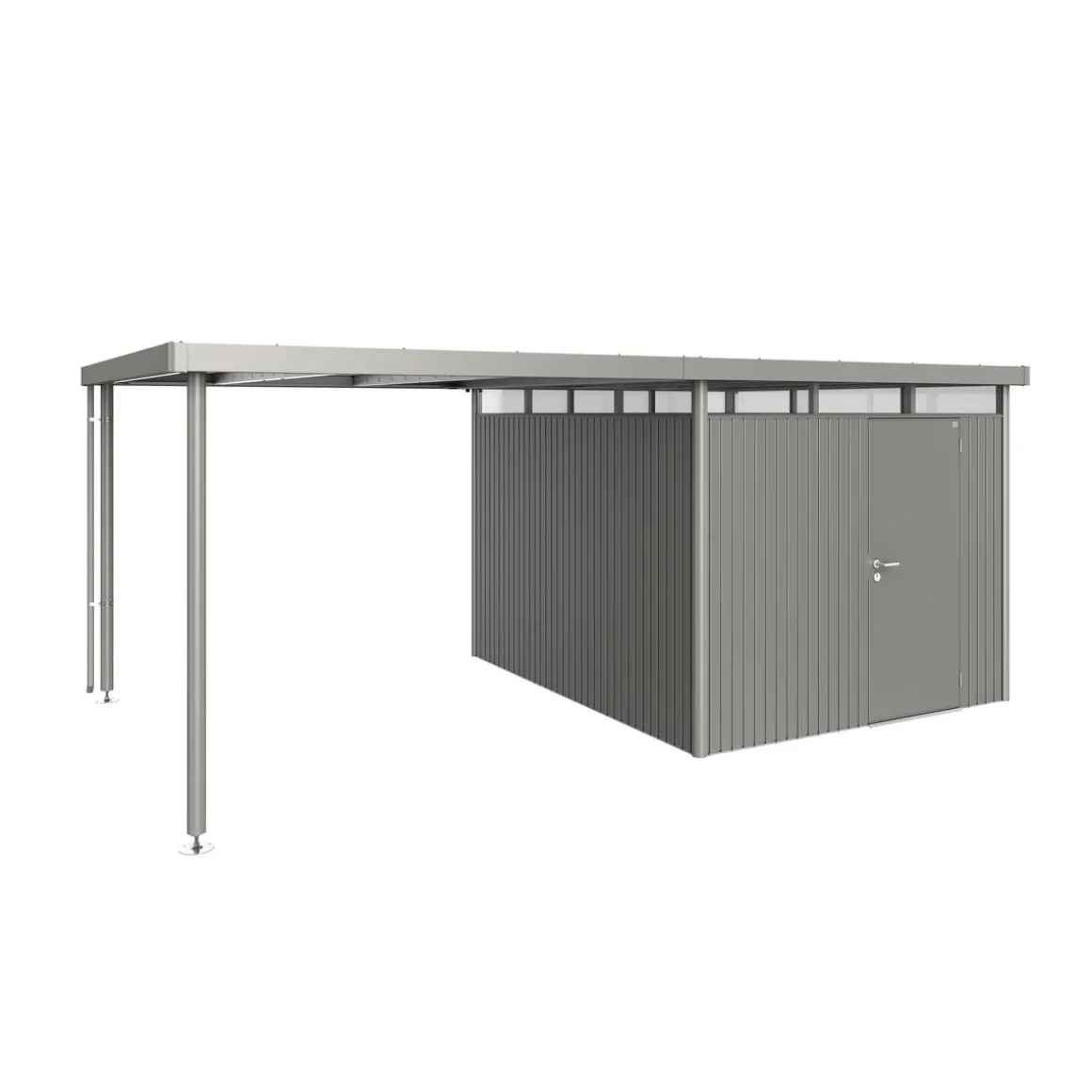 Biohort Seitendach Highline H5 quarzgrau