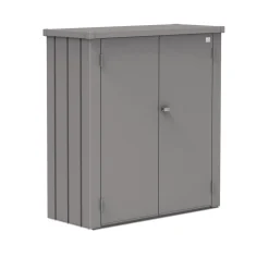 Biohort Terrassenschrank Romeo Größe M quarzgrau - metallic