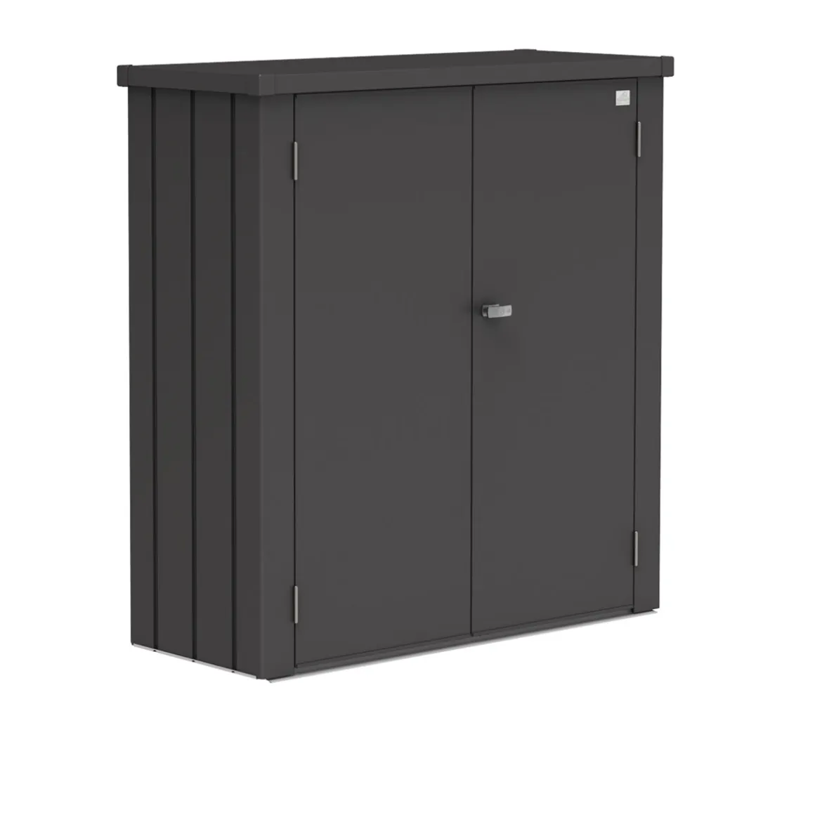 Biohort Terrassenschrank Romeo Größe M dunkelgrau - metallic