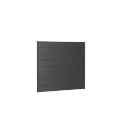 Biohort Wandpaneel für Sichtschutz ohne Acrylglas 200x180 dunkelgrau-metallic
