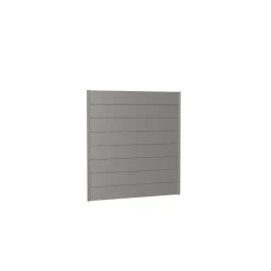 Biohort Wandpaneel für Sichtschutz ohne Acrylglas 180x180 quarzgrau-metallic