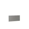 Biohort Wandpaneel für Sichtschutz ohne Acrylglas 200x90 quarzgrau-metallic