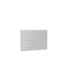 Biohort Wandpaneel für Sichtschutz ohne Acrylglas 200x135 silber-metallic