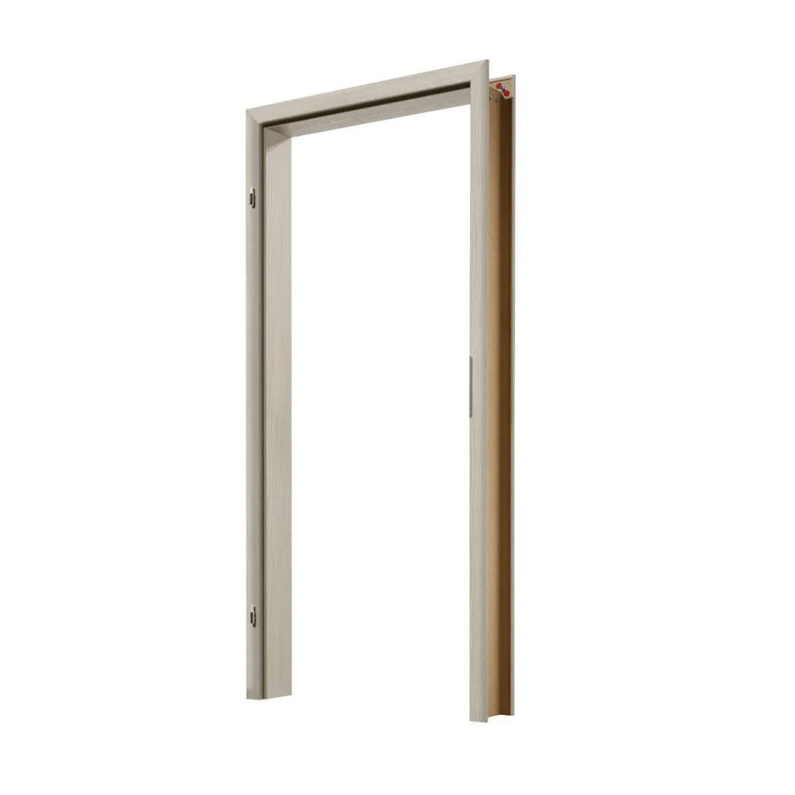 Borne Türzarge komplett CPL Lärche cashmere 98,5 x 198,5 x 12 cm DIN rechts