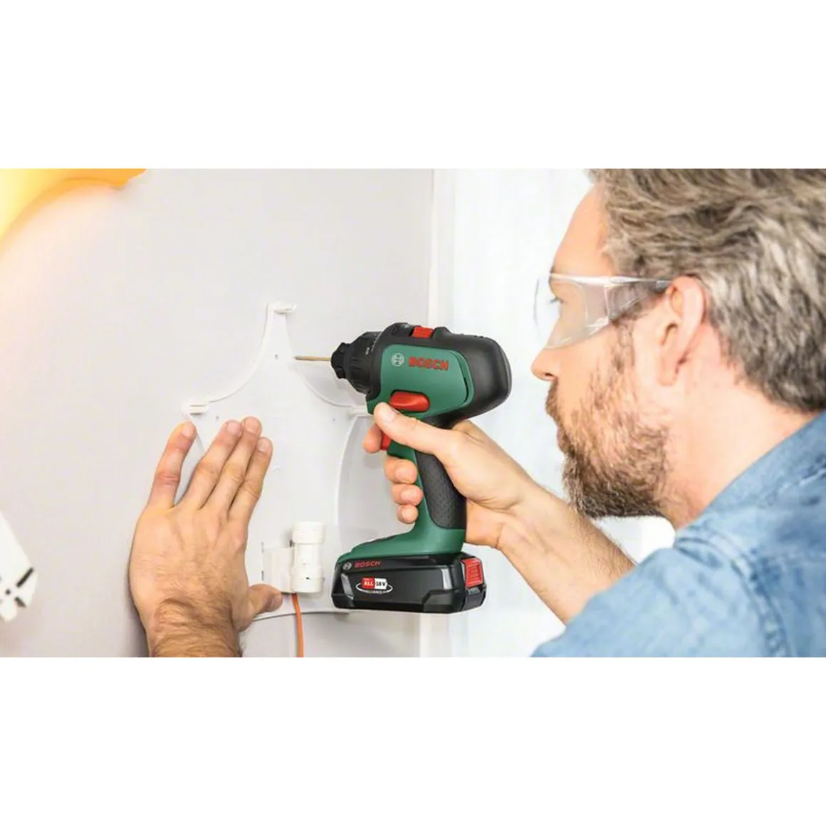 Bosch Akku-Bohrschrauber-Set AdvancedDrill 18 1 Akku 5-teilig