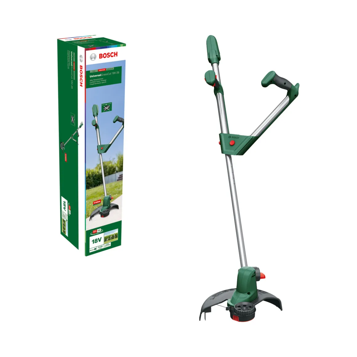 Bosch Akku-Rasentrimmer UniversalGrassCut 18V