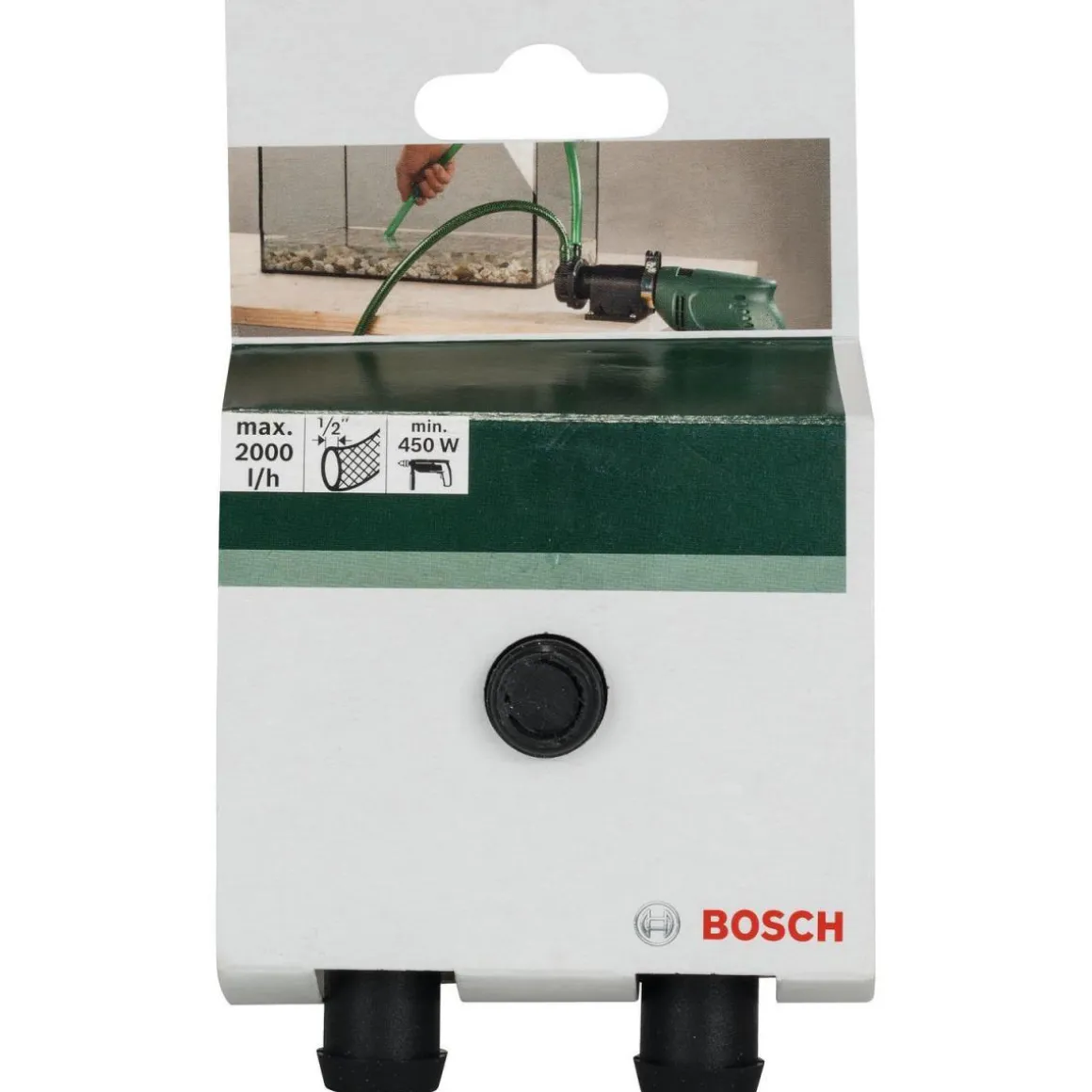 Bosch DIY Wasserpumpe 1/2" 4m 40m 30sec 2000l/h