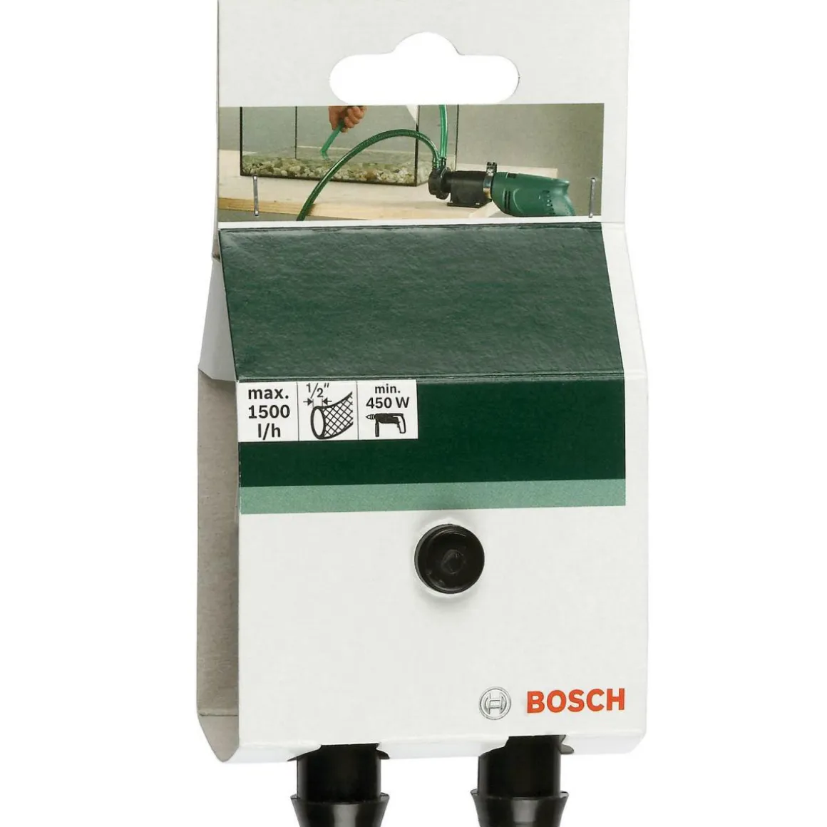Bosch DIY Wasserpumpe 1/2" 4m 40m 30sec 2000l/h