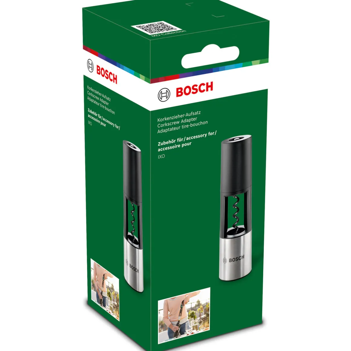 Bosch Korkenzieheraufsatz Vino für IXO