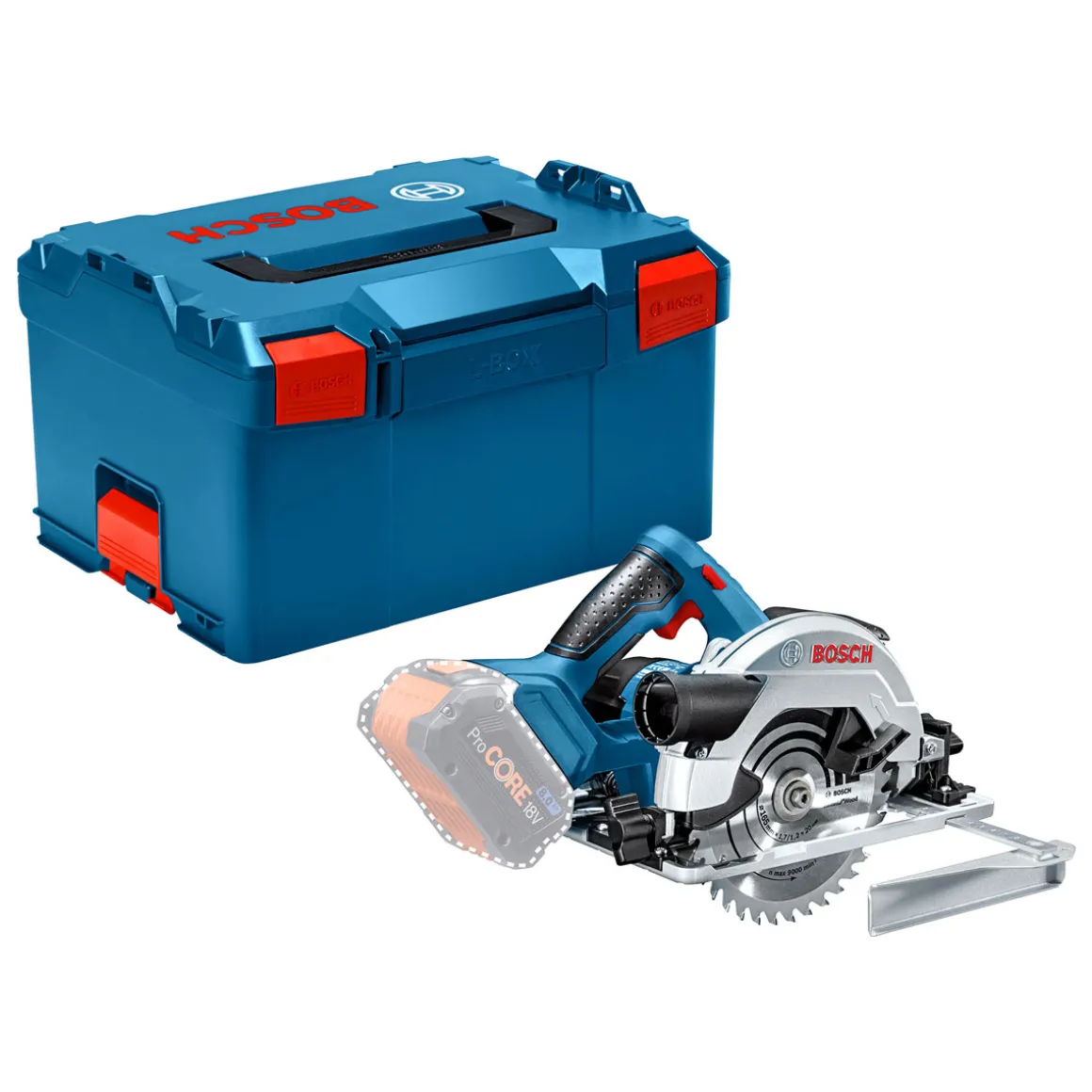Bosch Professional Akku-Kreissäge GKS 18V-57 G solo