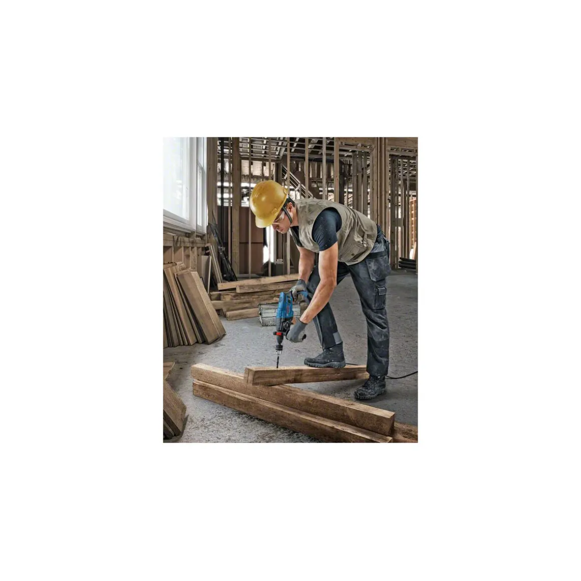 Bosch Professional Bohrhammer-Set GBH 2-21 5-teilig