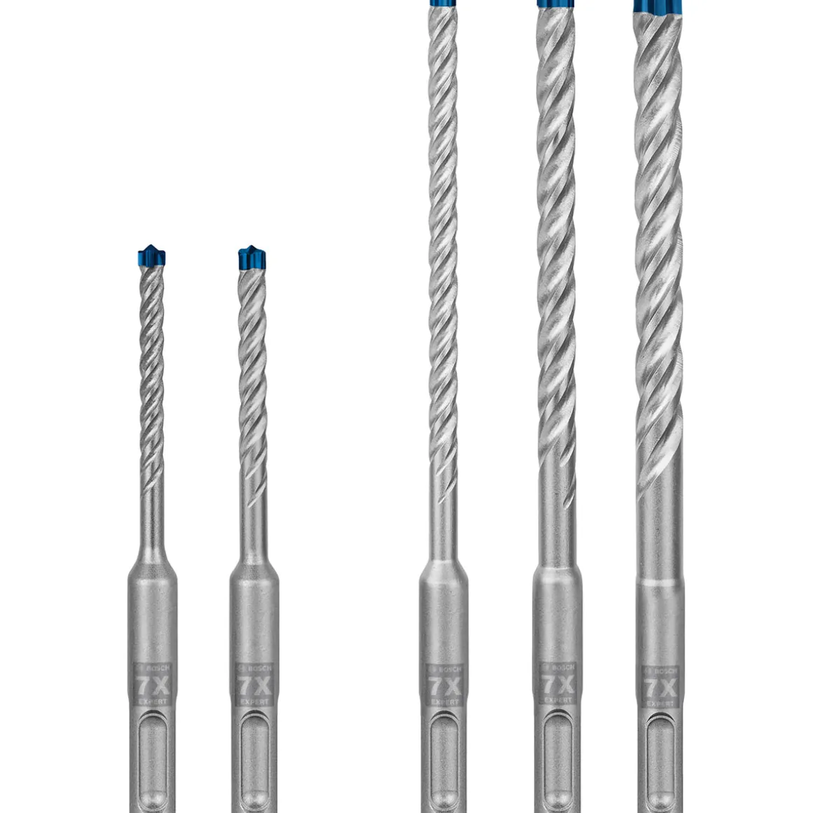 Bosch Professional Expert SDS plus-7X Hammerbohrer-Set 5/6/6/8/10 mm 5- teilig