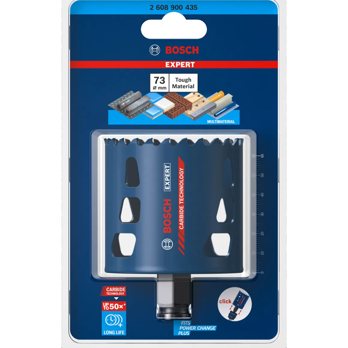 Bosch Professional Expert Tough Material Lochsäge 73 x 60 mm