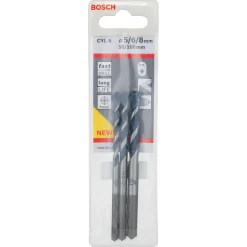 Bosch Professional 3-teiliges CYL-5 Betonbohrer-Set 5/6/8 mm