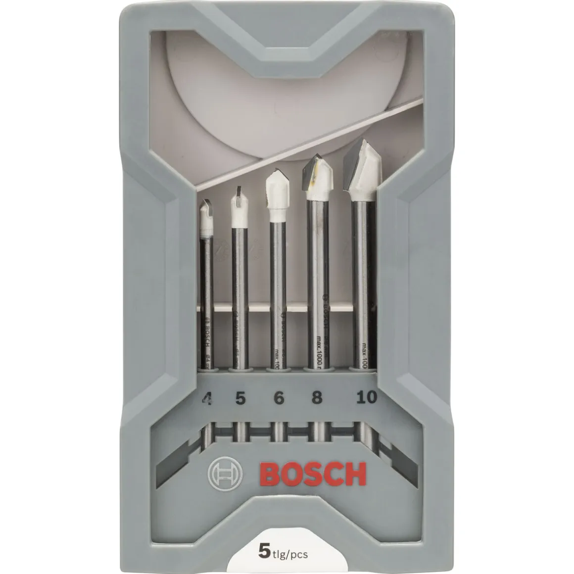 Bosch Professional 5-teiliges CYL-9 Ceramic Fliesenbohrer-Set 4–10 mm