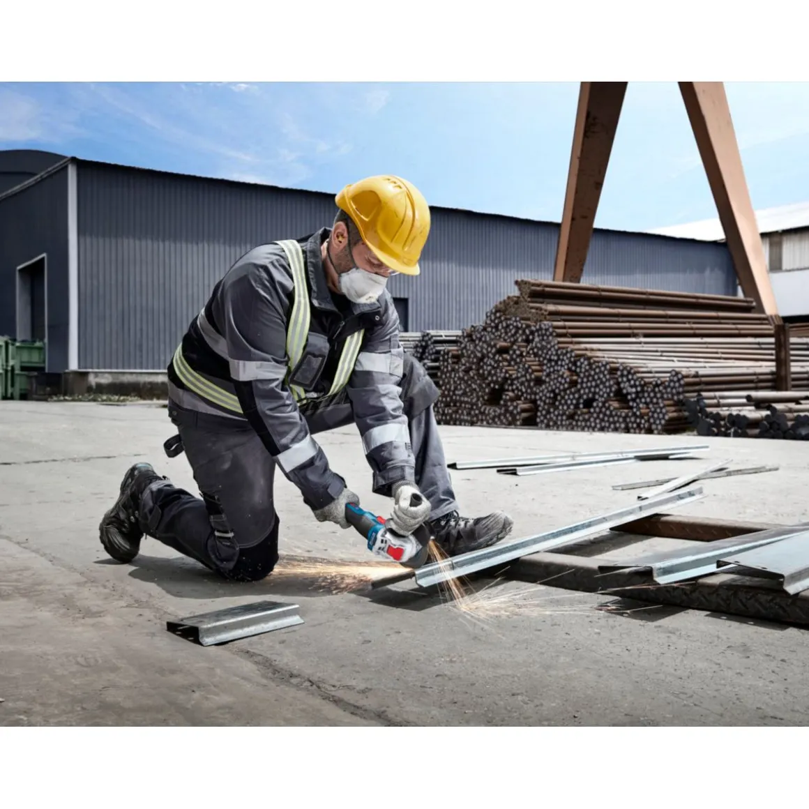 Bosch Professional Akku-Winkelschleifer GWX 18V-8 professional