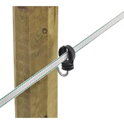 Breitband-Ringisolator Durchmesser 6 mm schwarz für 20 mm