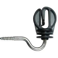 Breitband-Ringisolator Durchmesser 6 mm schwarz für 20 mm