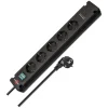 Brennenstuhl Steckdosenleiste Bremounta 5fach + USB-C schwarz