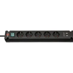 Brennenstuhl Steckdosenleiste Bremounta 5-fach mit USB